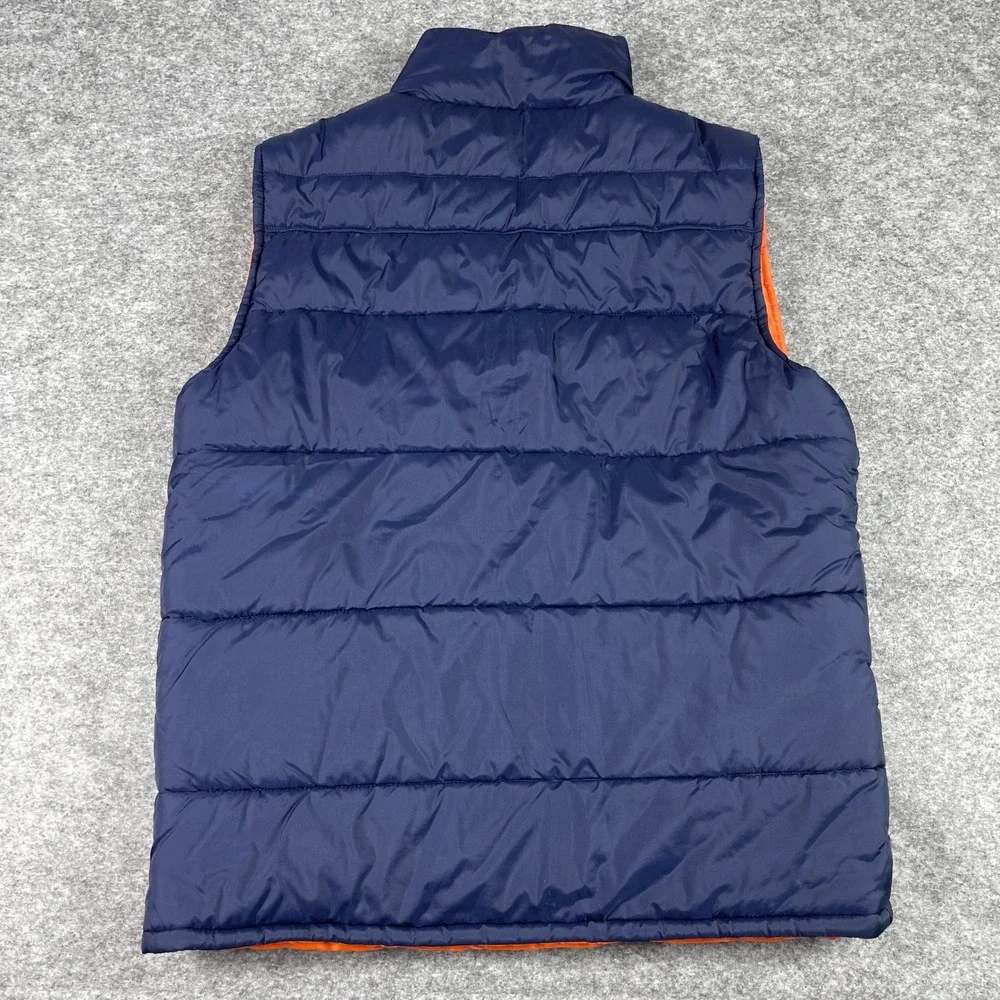 ThirtyTwo Puffer Vest Mens M Blue Joe Sexton Signature Quilted Snap Front Vest
